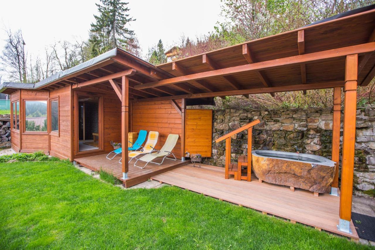 Happy House Apartments & Sauna Špindlerŭv Mlýn Buitenkant foto